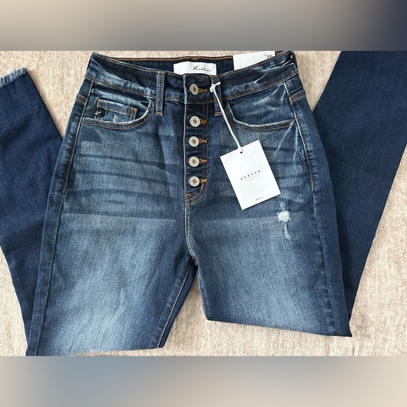 Kancan High rise ankle skinny jean size 25 NWT - Picture 5 of 7